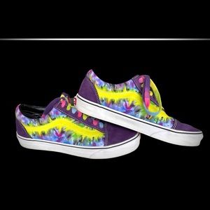 VANS Old Skool Mysterioso Tie Dye 2019 Size 8.5 Men And 10 Women,Great Condition
